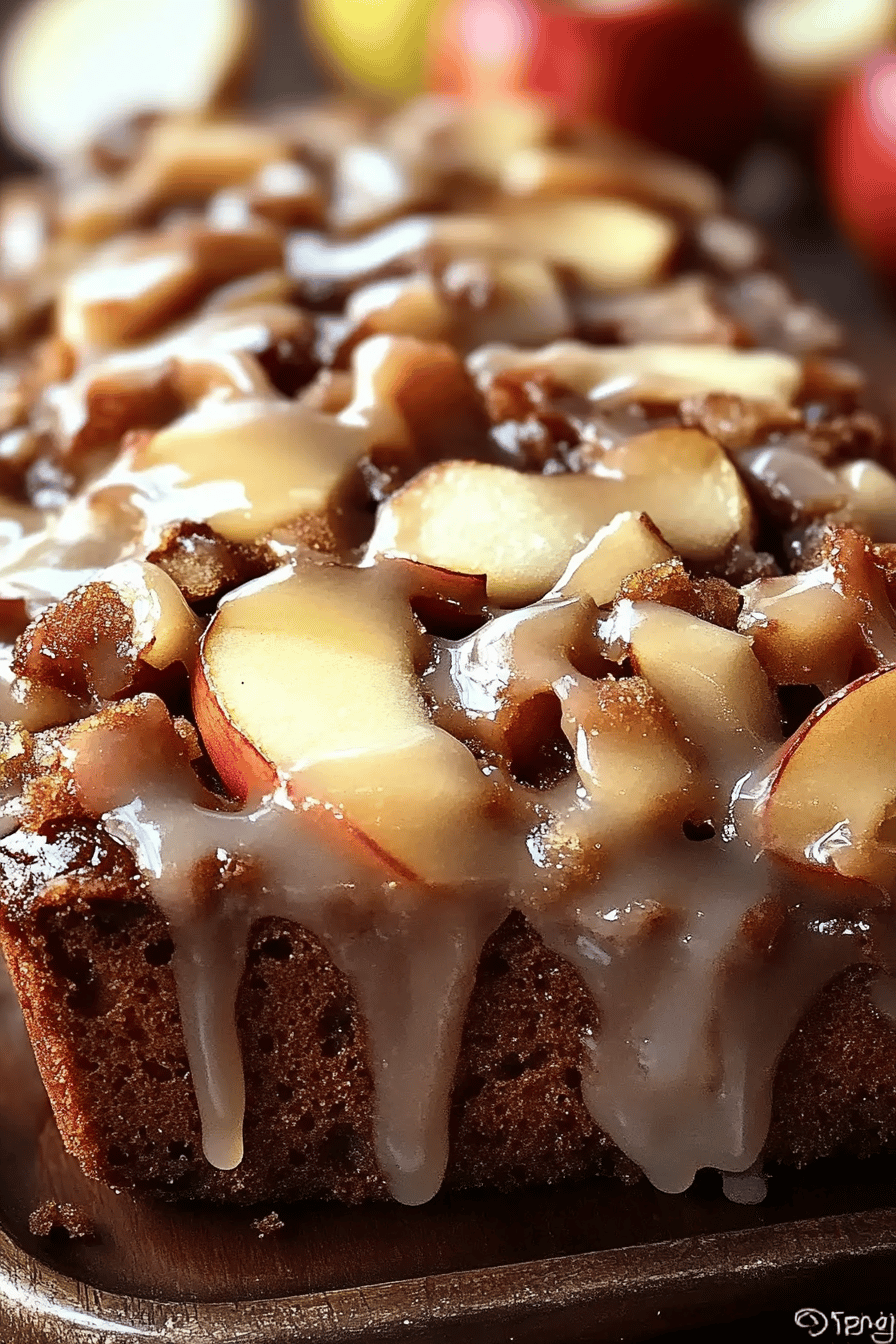 Apple Fritter Bread Recipe ingredients organized and measured on kitchen counter