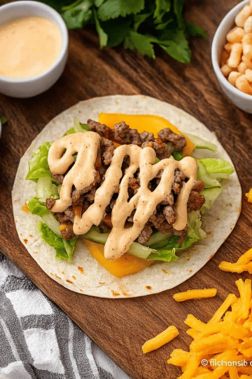 Big Mac Wrap Recipe