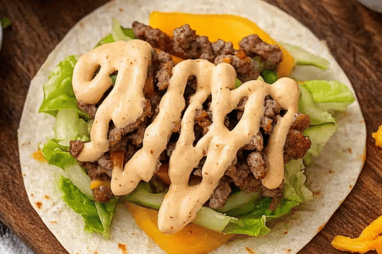 Big Mac Wrap Recipe