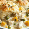 Biscuit Chicken Pot Pie