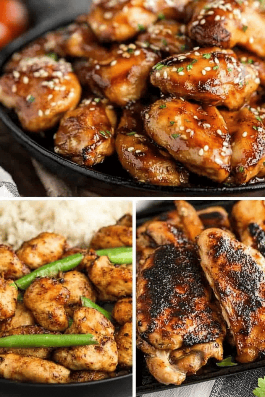 Blackstone Chicken Recipes slice on plate showing perfect texture and swirl pattern