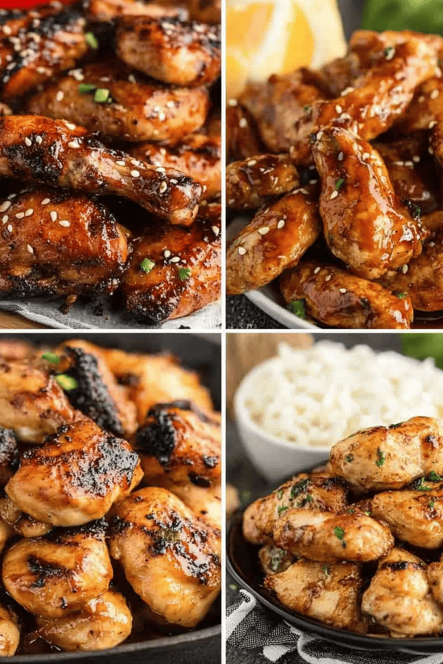 Blackstone Chicken Recipes final dish beautifully presented and ready to serve