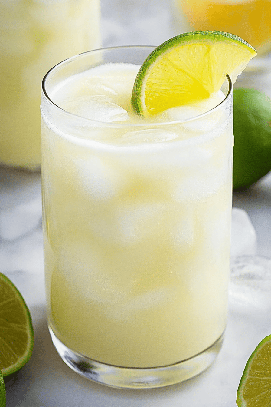 Brazilian Lemonade Recipe slice on plate showing perfect texture and swirl pattern