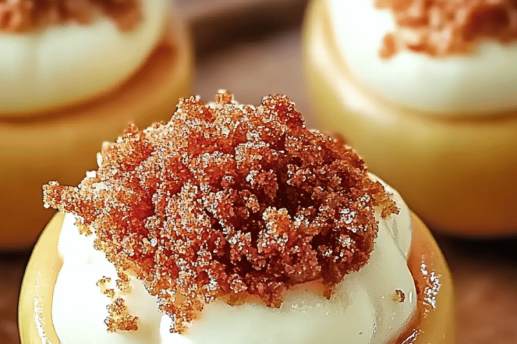 Cheesecake Stuffed Baked Apples