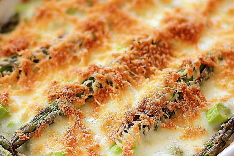 Cheesy Baked Asparagus