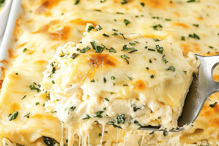 Chicken Alfredo Lasagna
