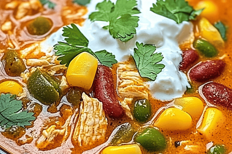 Chicken Enchilada Soup