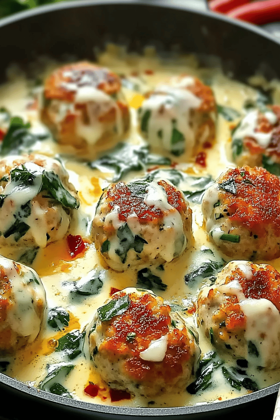 Chicken Ricotta Meatballs ingredients organized and measured on kitchen counter