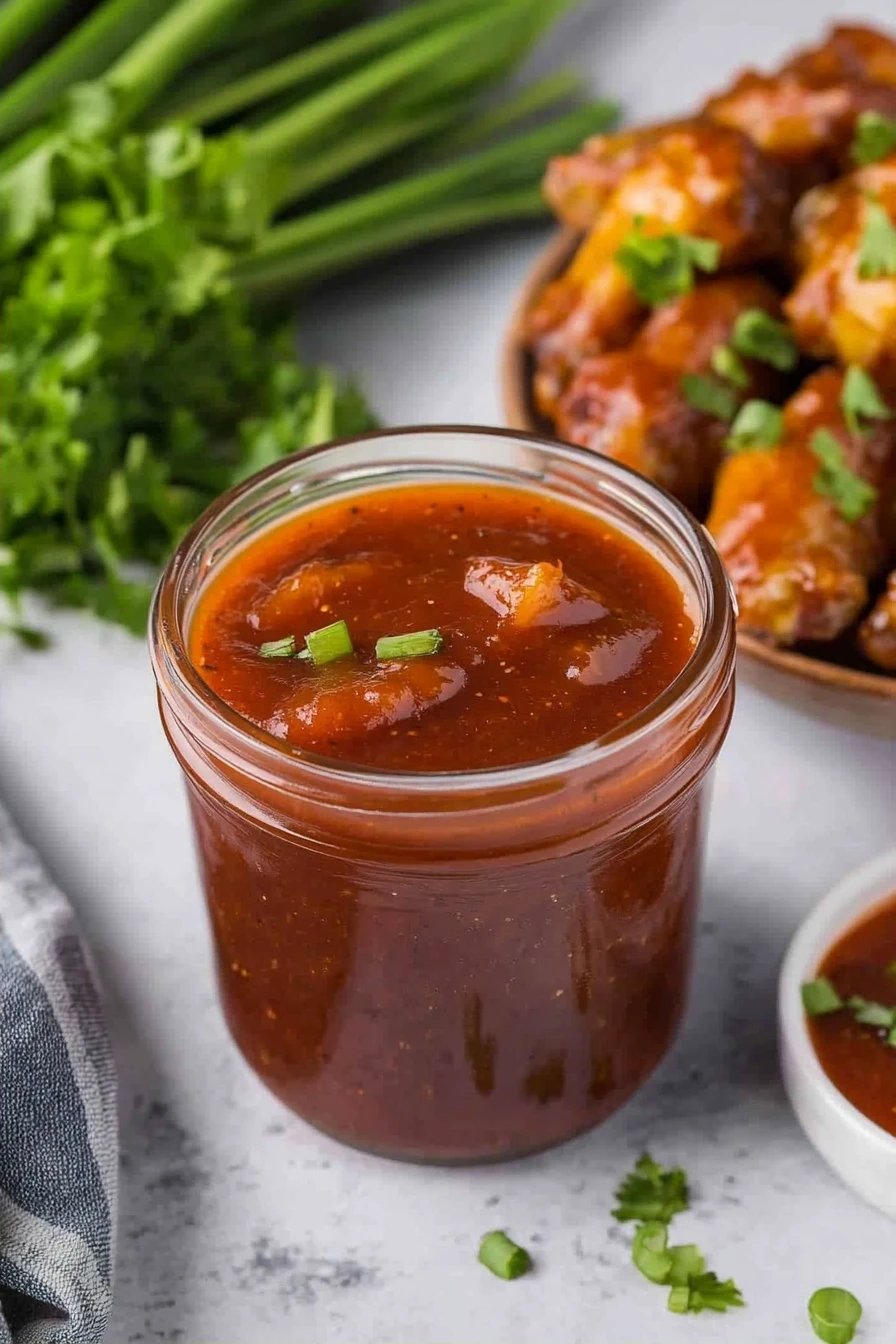 Chicken Wing Sauce Recipes final dish beautifully presented and ready to serve
