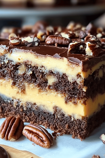 Chocolate Pecan Butter Cake