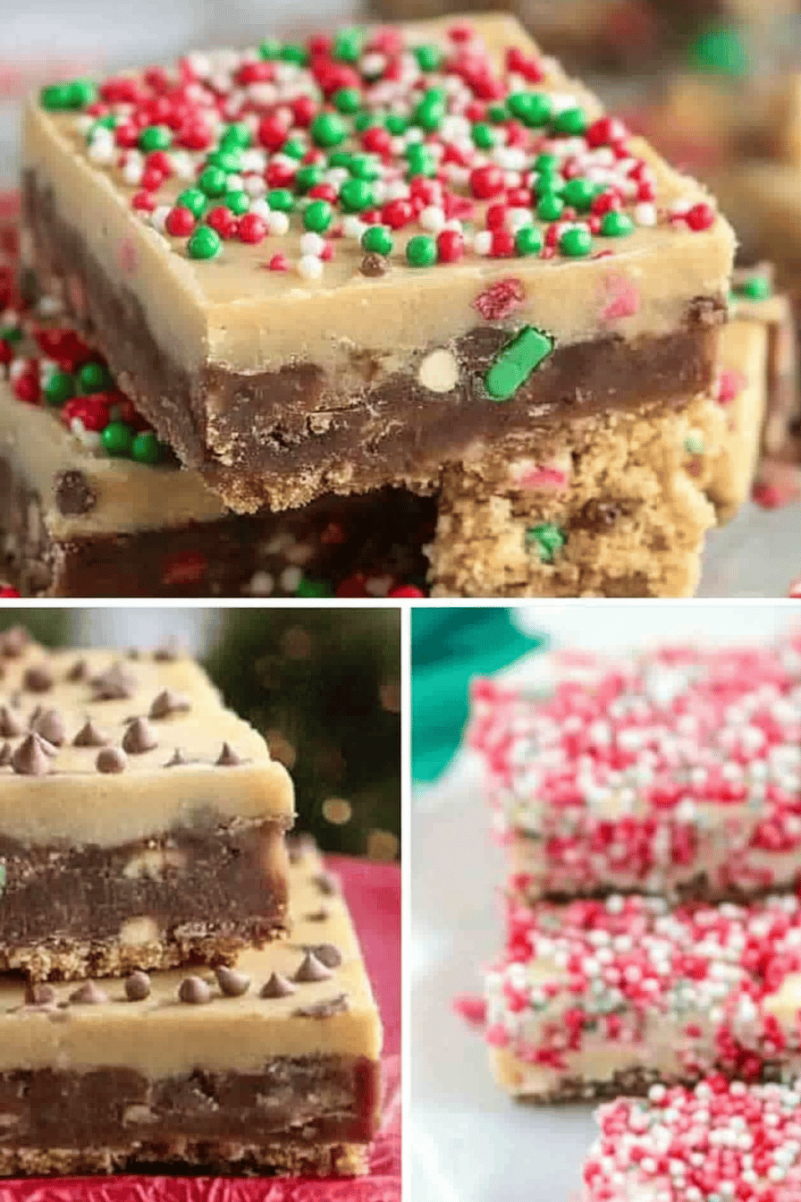 Christmas Bar Recipes final dish beautifully presented and ready to serve