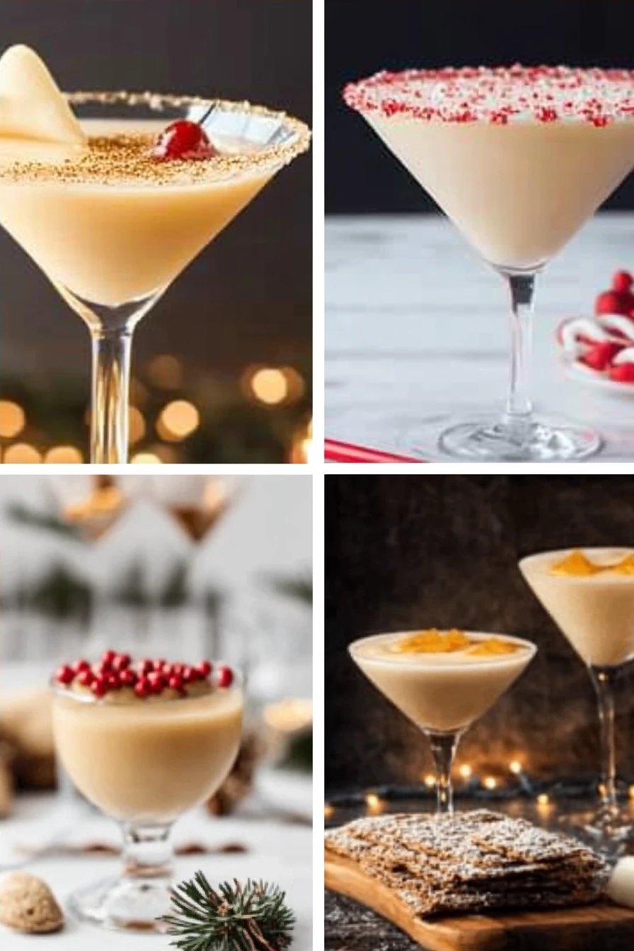 Christmas Martini Recipes slice on plate showing perfect texture and swirl pattern