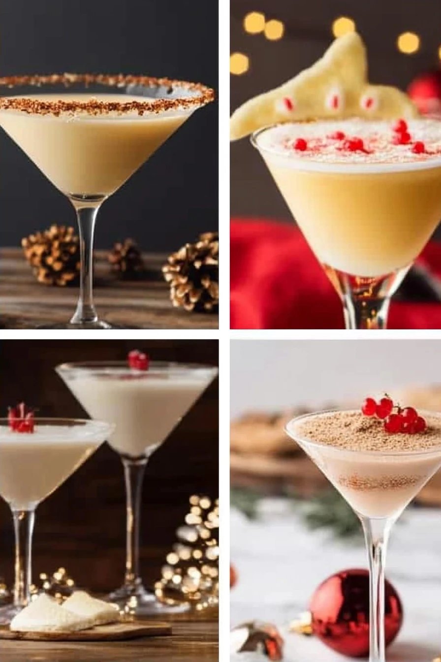 Christmas Martini Recipes final dish beautifully presented and ready to serve