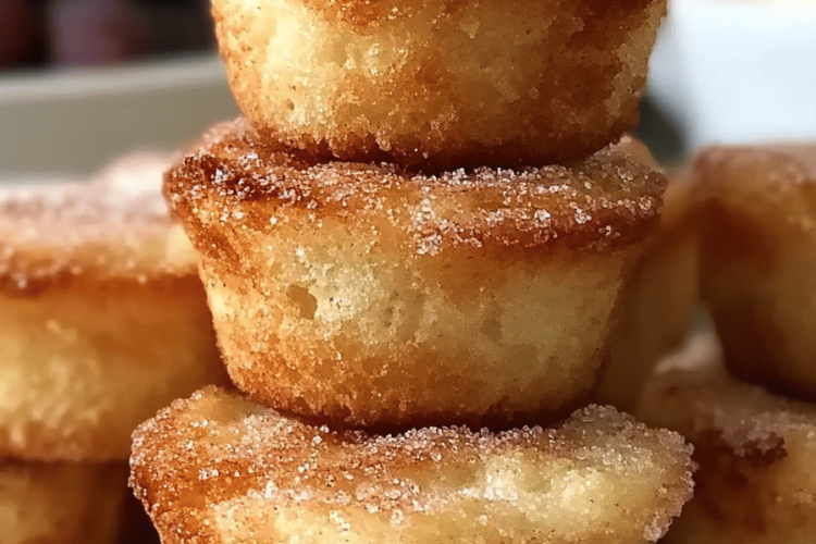 Cinnamon Sugar French Toast Muffins