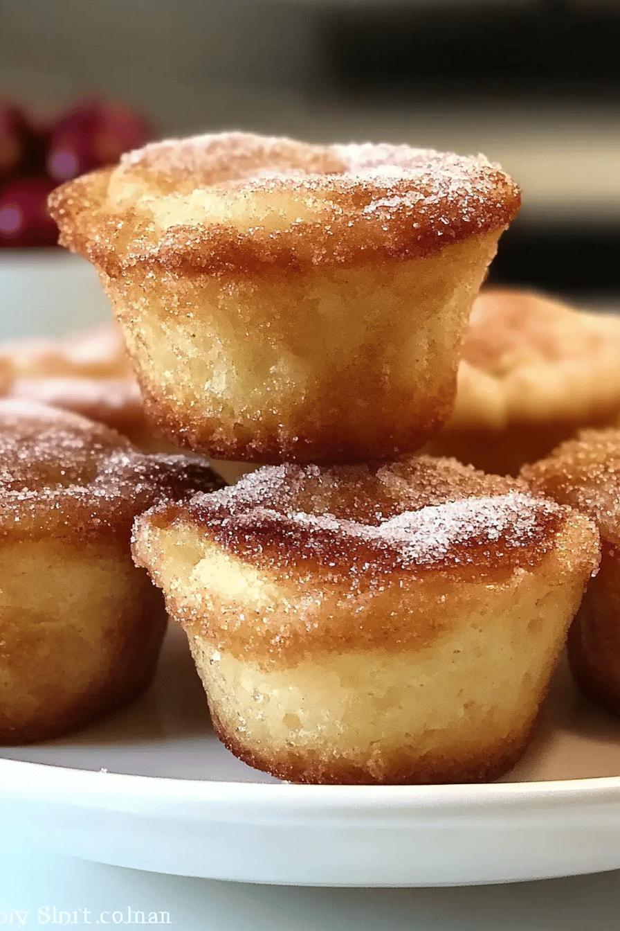 Cinnamon Sugar French Toast Muffins final dish beautifully presented and ready to serve