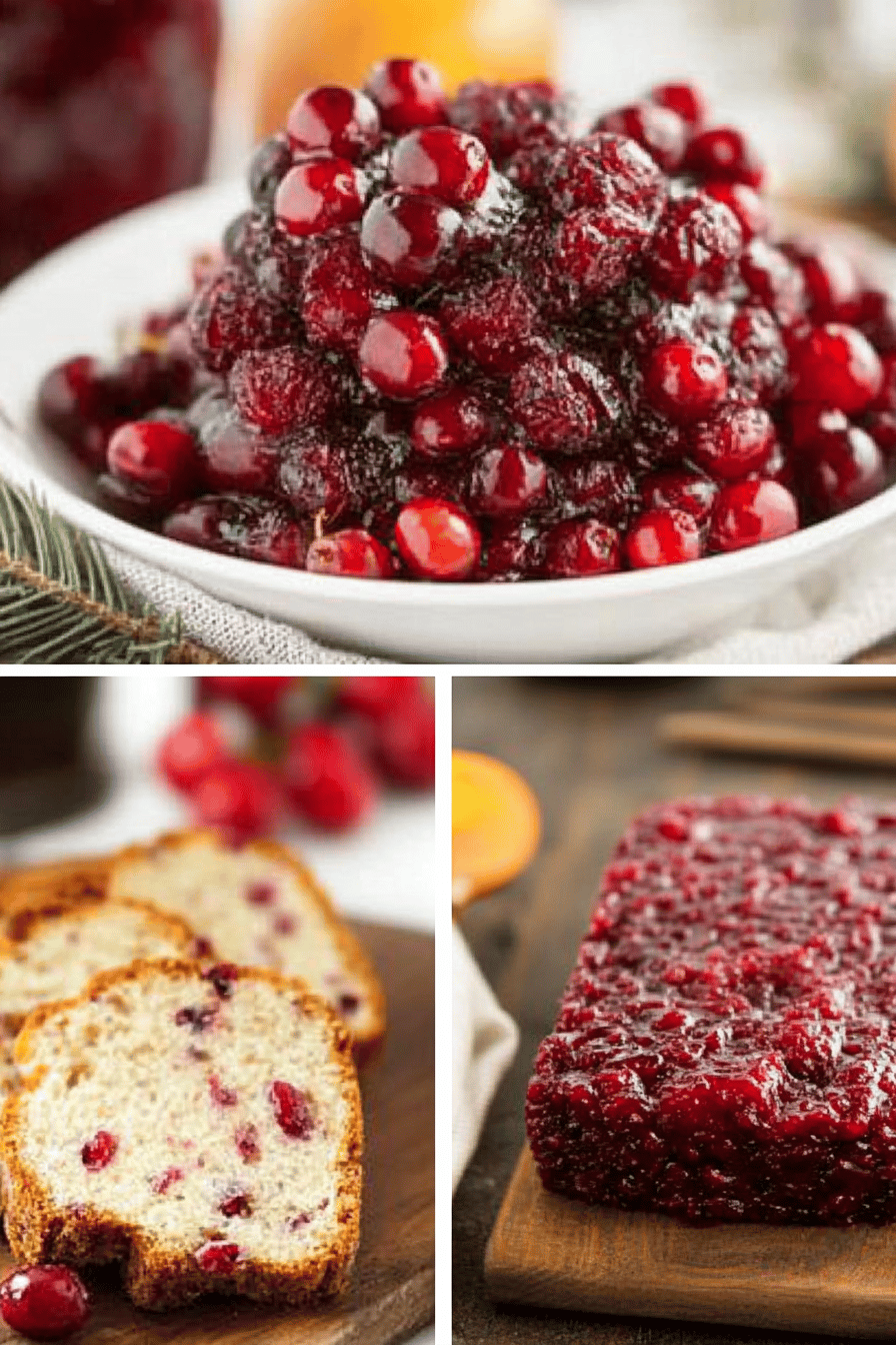 Cranberry Recipes Thanksgiving slice on plate showing perfect texture and swirl pattern