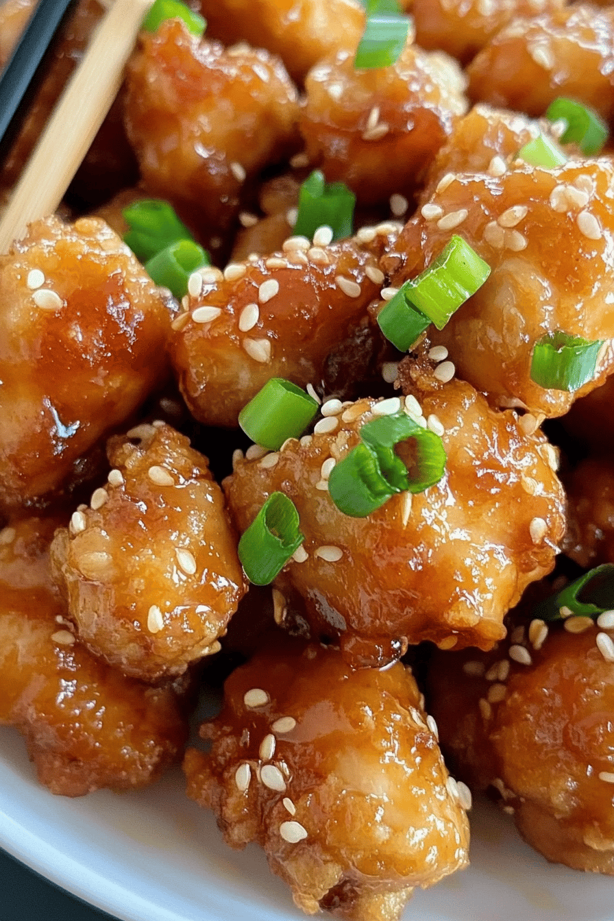 Crispy Honey Chicken ingredients organized and measured on kitchen counter