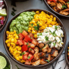 Crock-Pot Chipotle Chicken Bowls