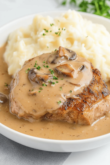 Crock Pot Pork Chops Cream of Mushroom