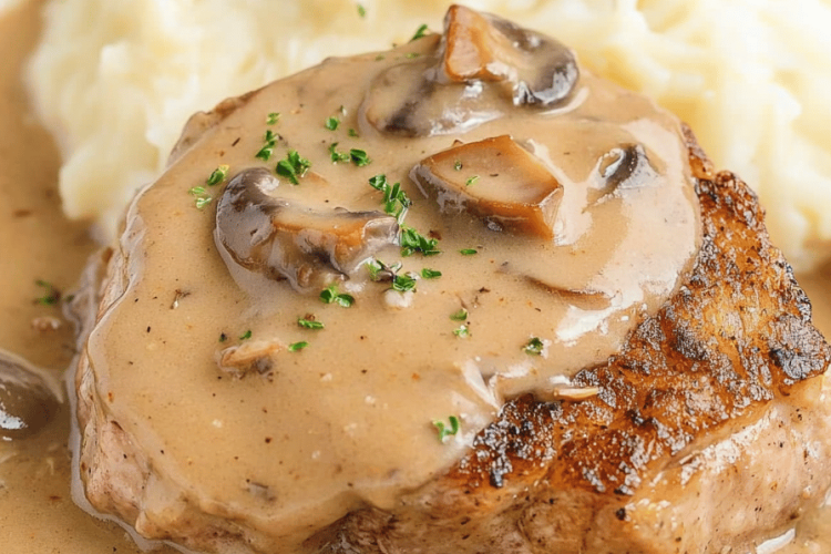 Crock Pot Pork Chops Cream of Mushroom
