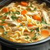Crockpot Chicken Noodle Soup