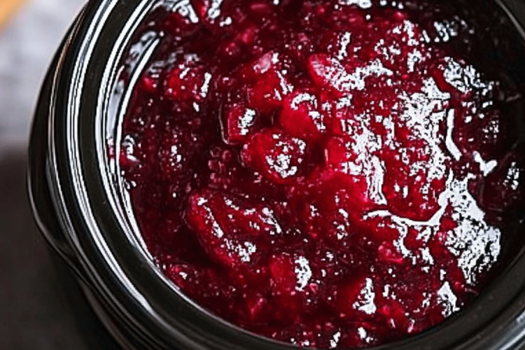 Crockpot Cranberry Sauce