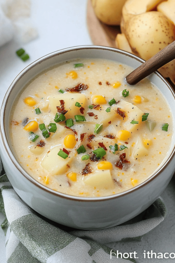 Crockpot Potato Corn Chowder