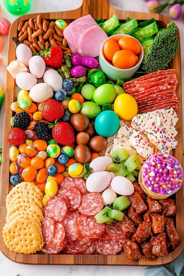Easter Charcuterie Board