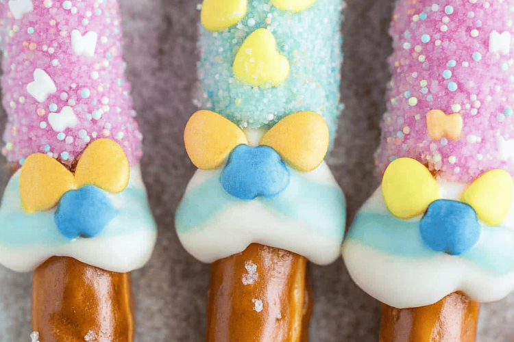 Easter Pretzel Rods