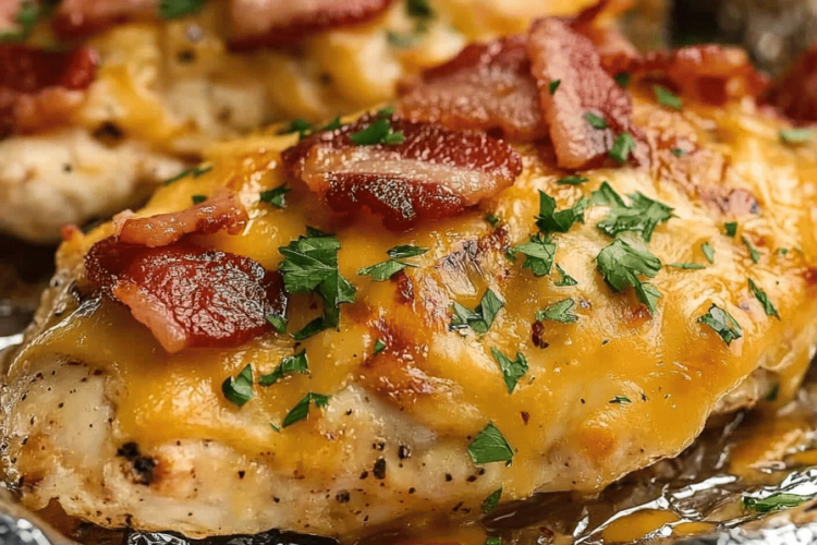 Foil Packet Bacon Ranch Chicken