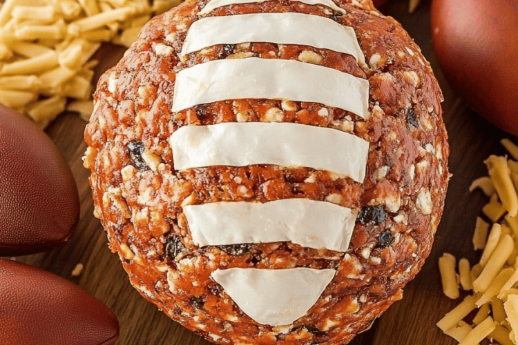 Football Cheese Ball Recipe