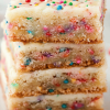 Funfetti Cake Batter Cookie Bars