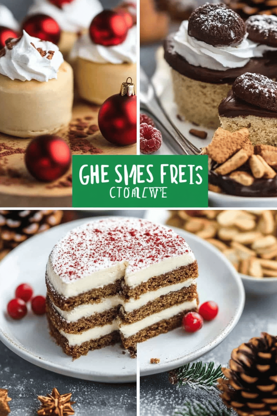 Gluten-Free Christmas Desserts ingredients organized and measured on kitchen counter