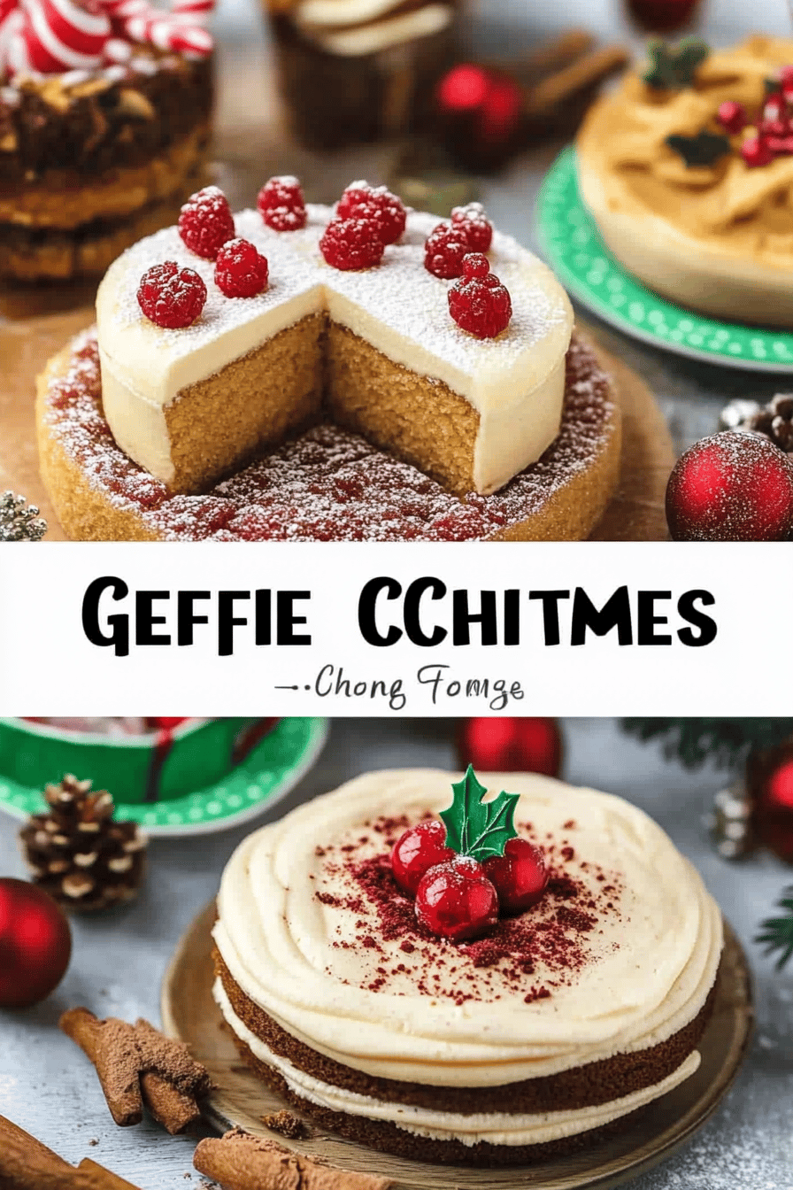 Gluten-Free Christmas Desserts final dish beautifully presented and ready to serve