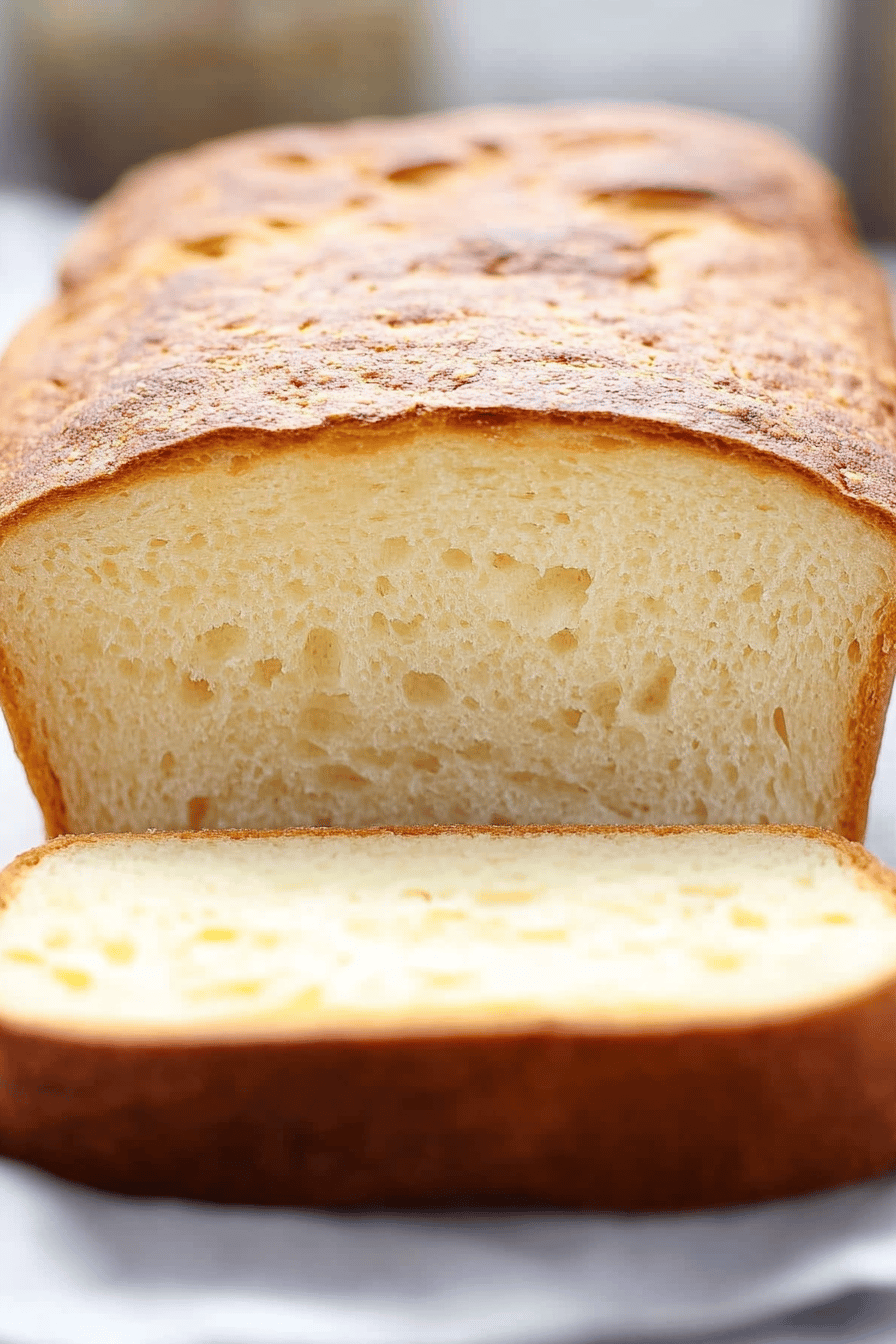 Gluten-Free Japanese Milk Bread ingredients organized and measured on kitchen counter