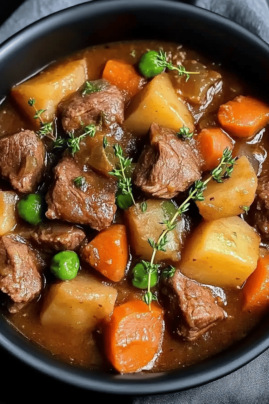 Gordon Ramsay Lamb Stew ingredients organized and measured on kitchen counter