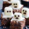 Halloween Ghost Brownies