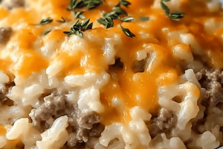 Hamburger Rice Casserole