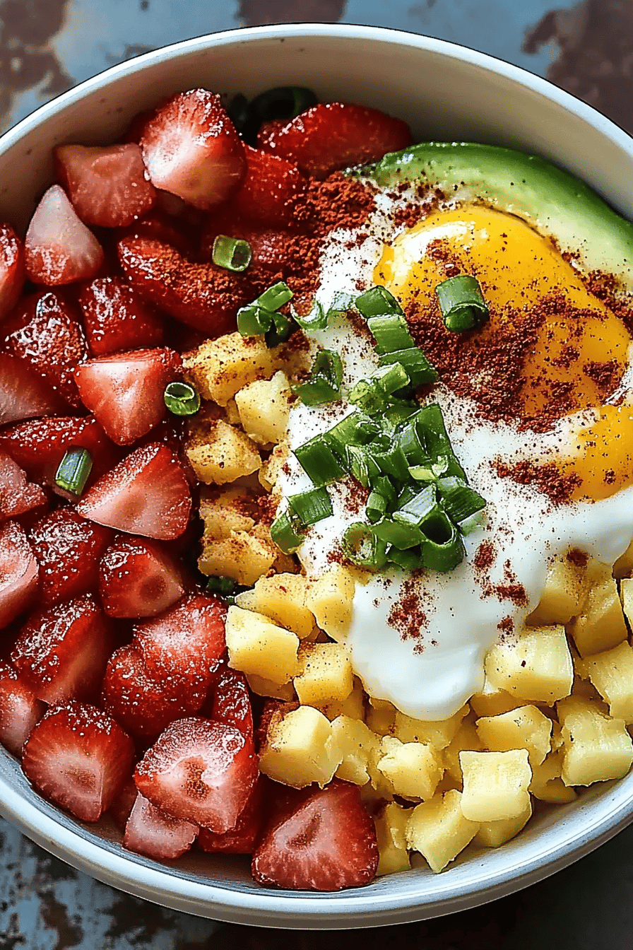 High-Protein Breakfast Bowls final dish beautifully presented and ready to serve