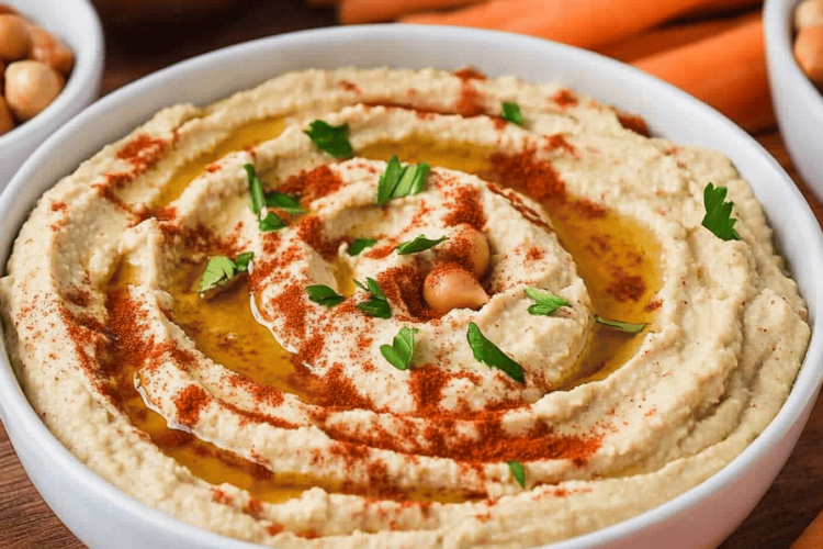 Homemade Hummus Recipe