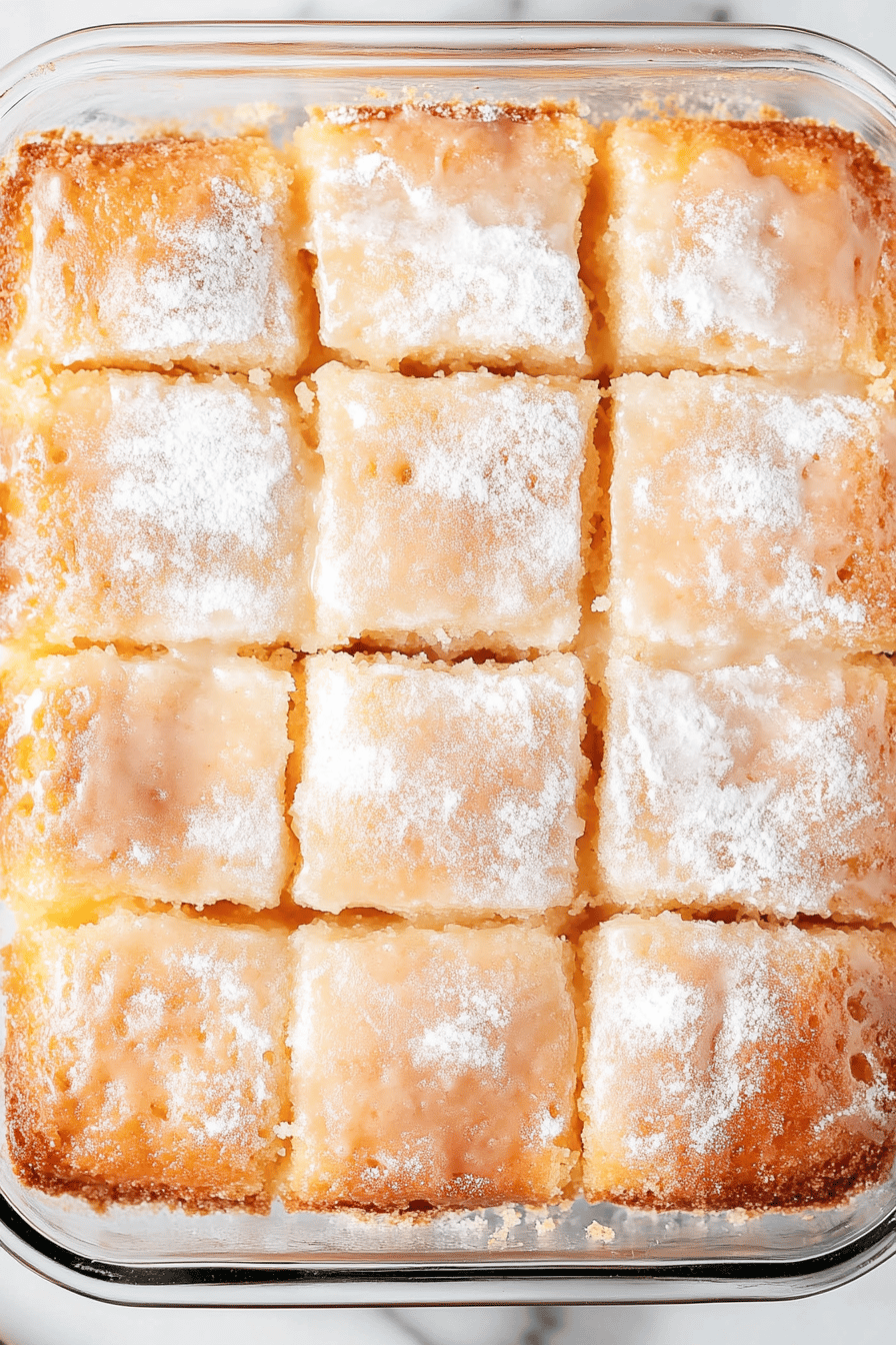 Honey Bun Cake Recipe final dish beautifully presented and ready to serve