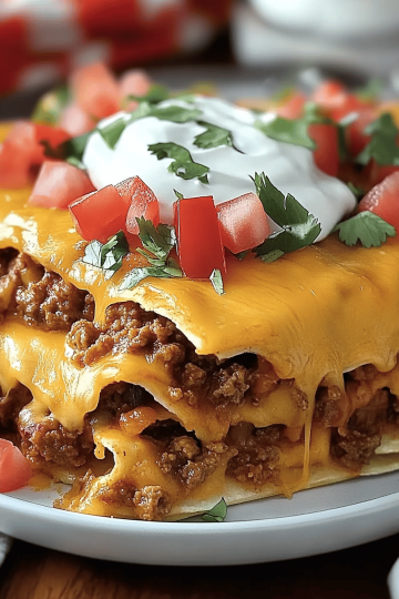 Layered Taco Bake