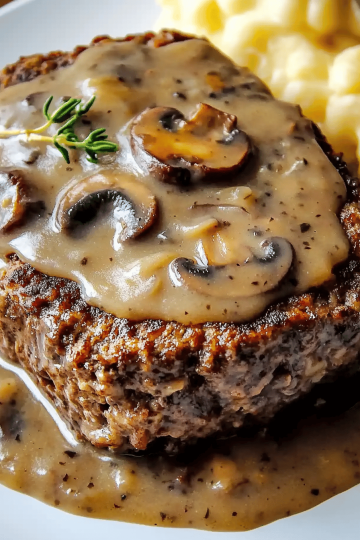 Meatloaf Mushroom Gravy