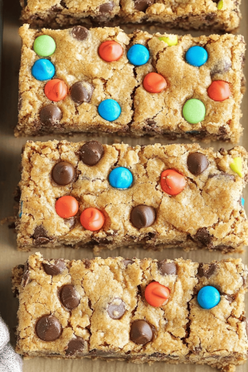 Monster Cookie Bars