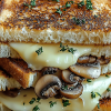 Mushroom Grilled Cheese