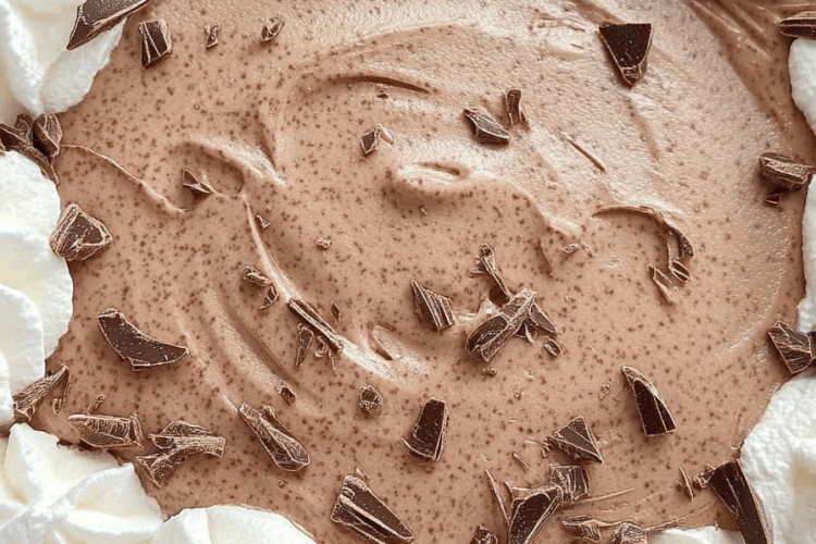 No-Bake Chocolate Cream Pie