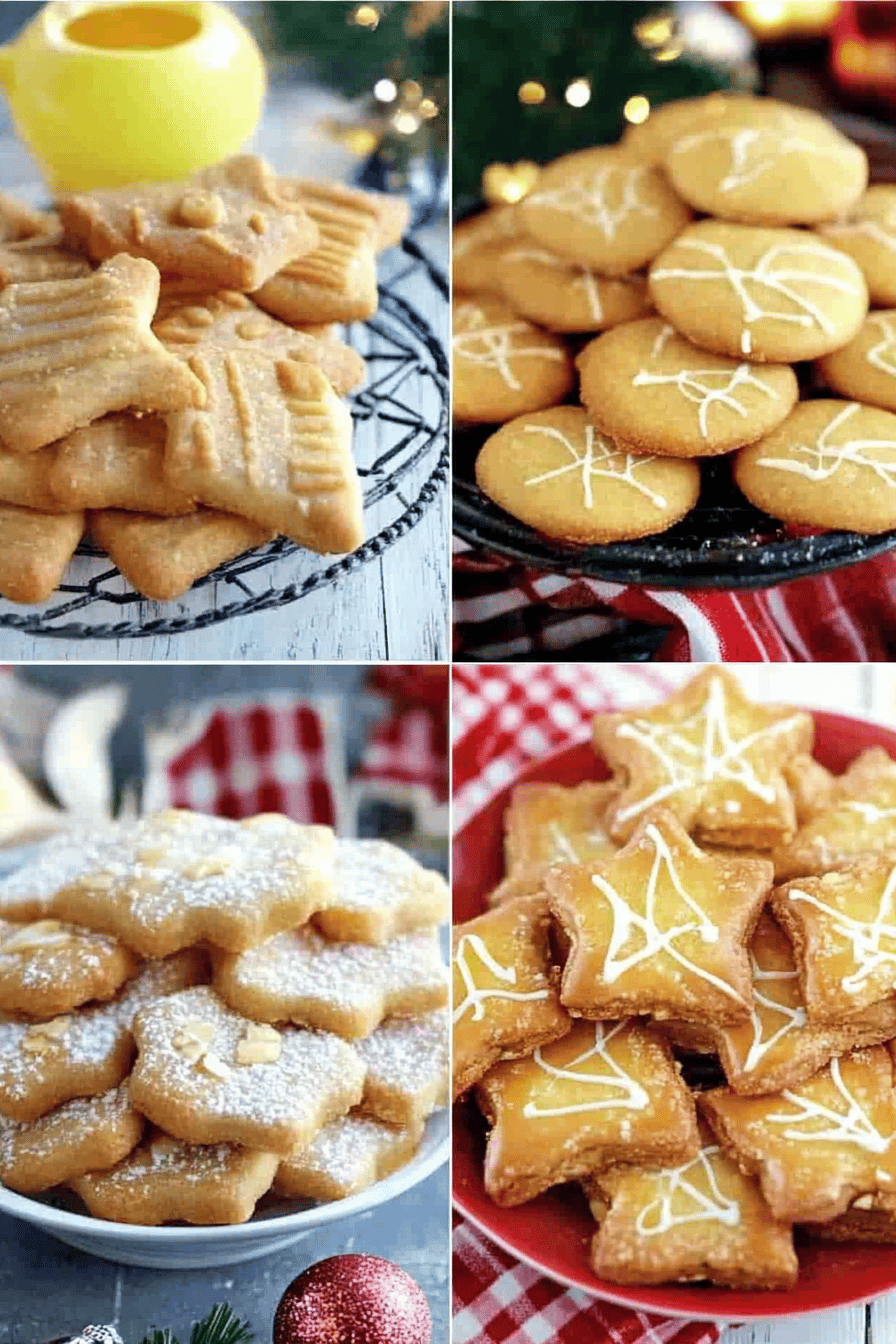 Norwegian Christmas Cookies slice on plate showing perfect texture and swirl pattern