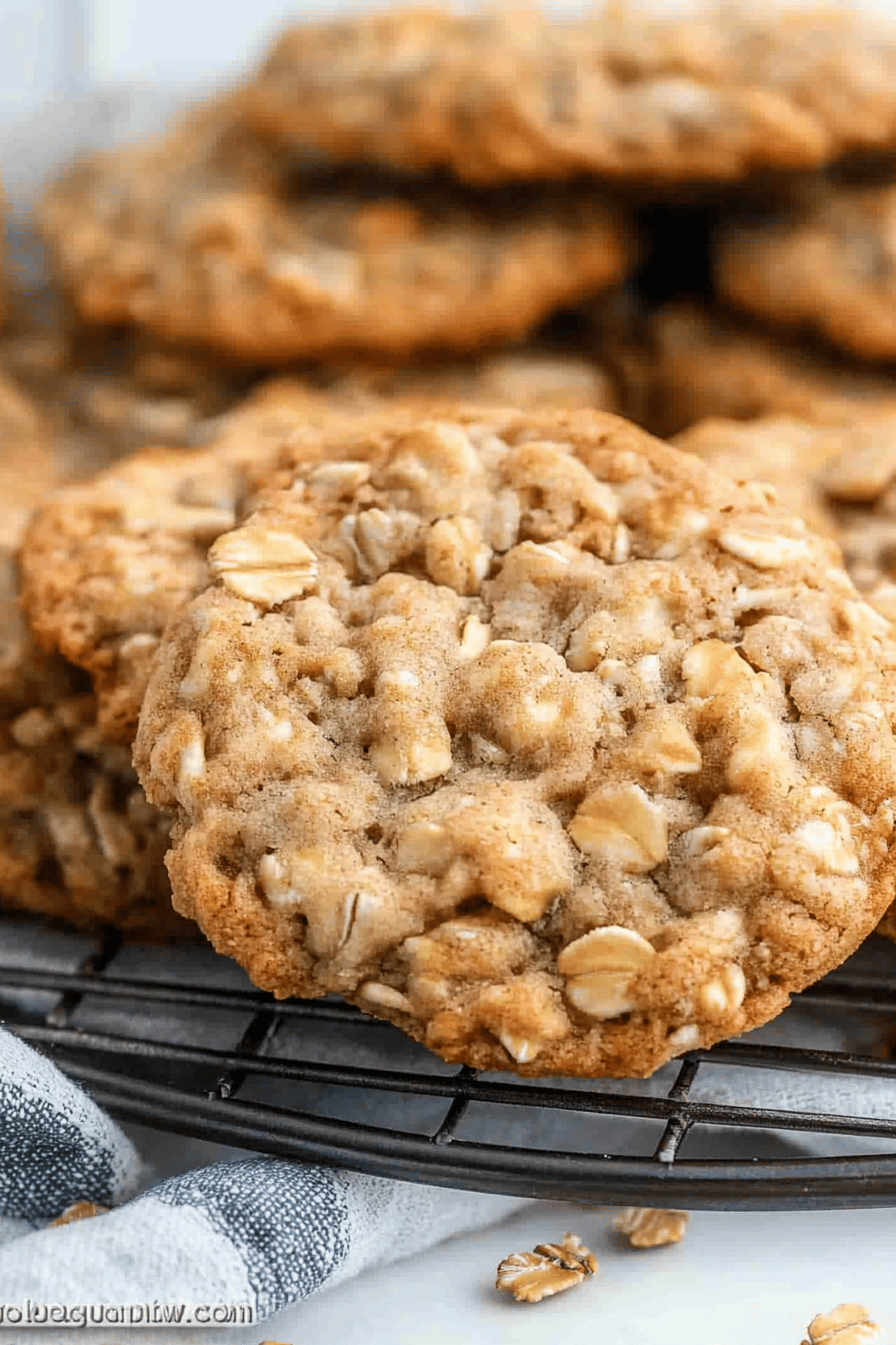 Oatmeal Scotchies Recipe final dish beautifully presented and ready to serve