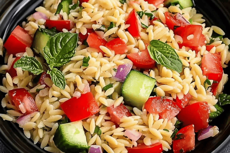 Orzo Pasta Salad Recipe