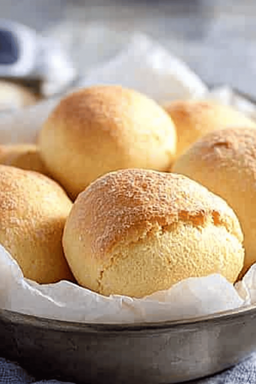 Pan de Bono Recipe ingredients organized and measured on kitchen counter